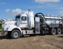 logistics hydrovac truck