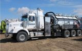 logistics hydrovac truck
